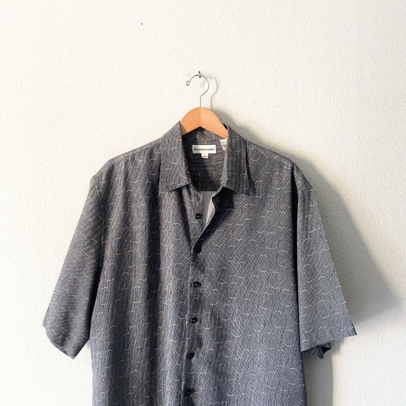 pronto uomo silk shirts